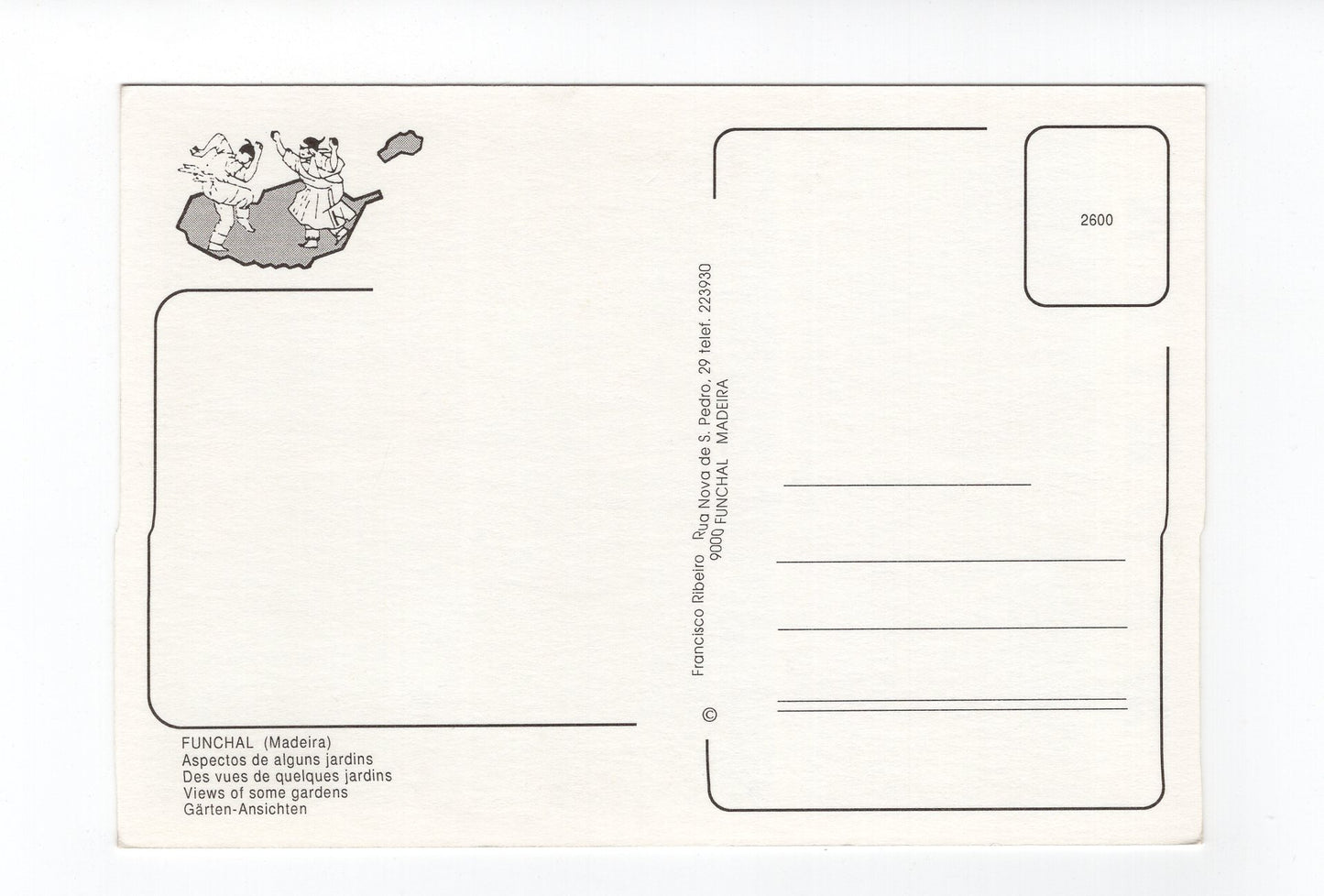 Ansichtskarte Madeira / Funchal / Portugal