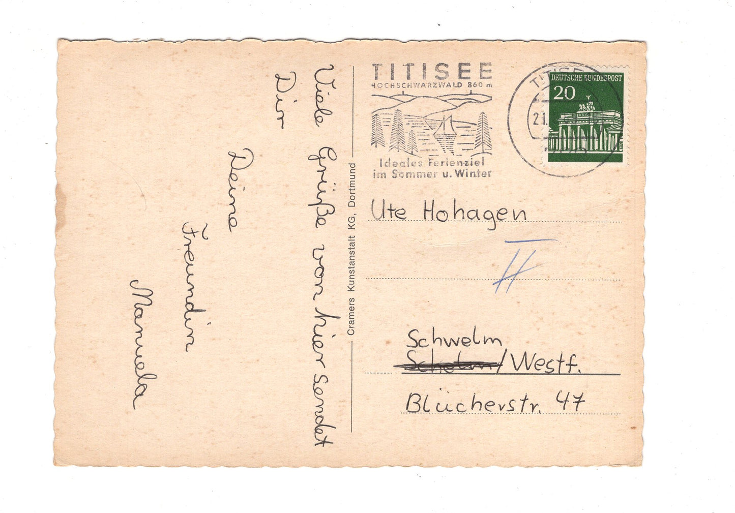 Ansichtskarte Titisee im Schwarzwald / G1-65