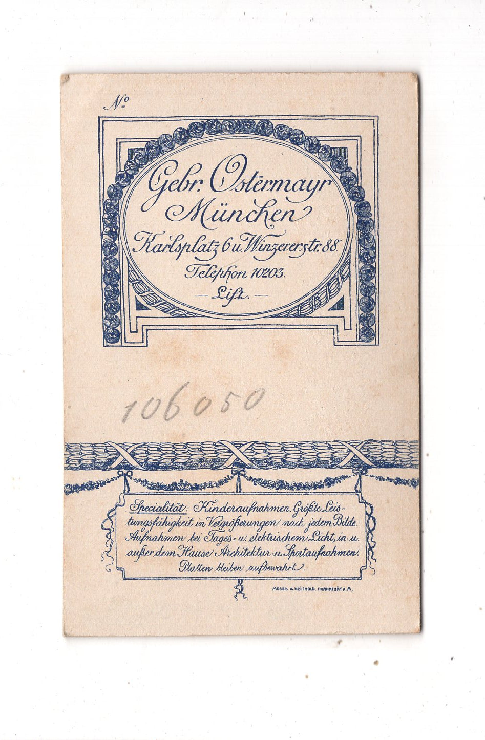 Fotografie Soldat - München um 1900