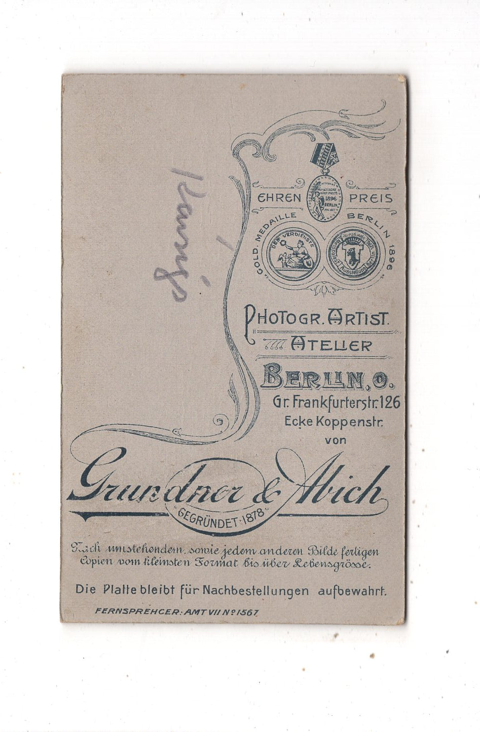 Fotografie Niedliche kleine Kinder - Berlin um 1900