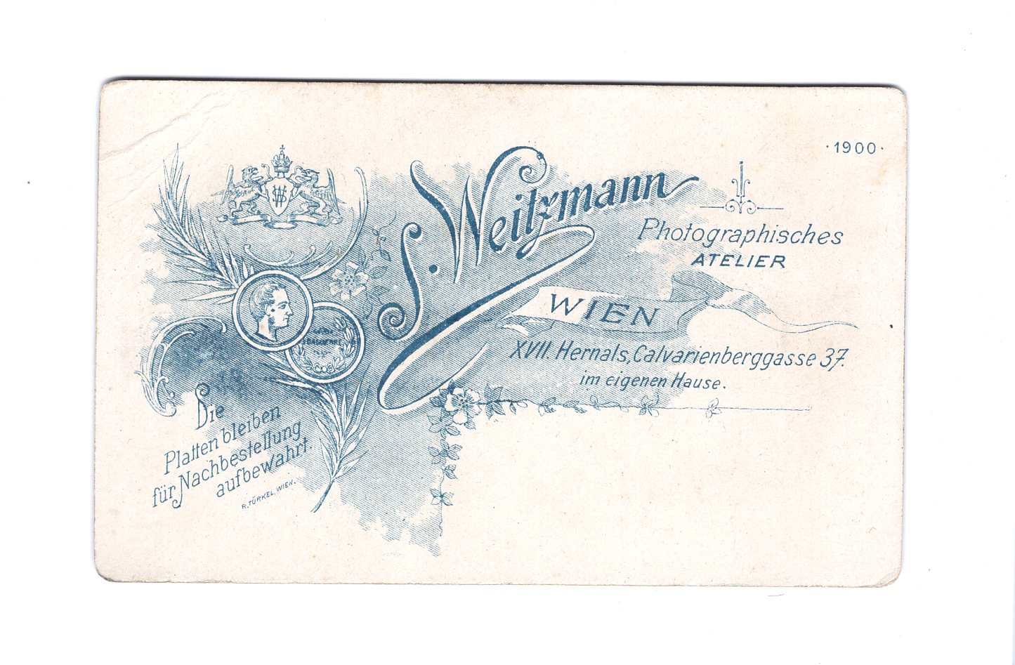 Fotografie Herrenportrait - Wien 1890er