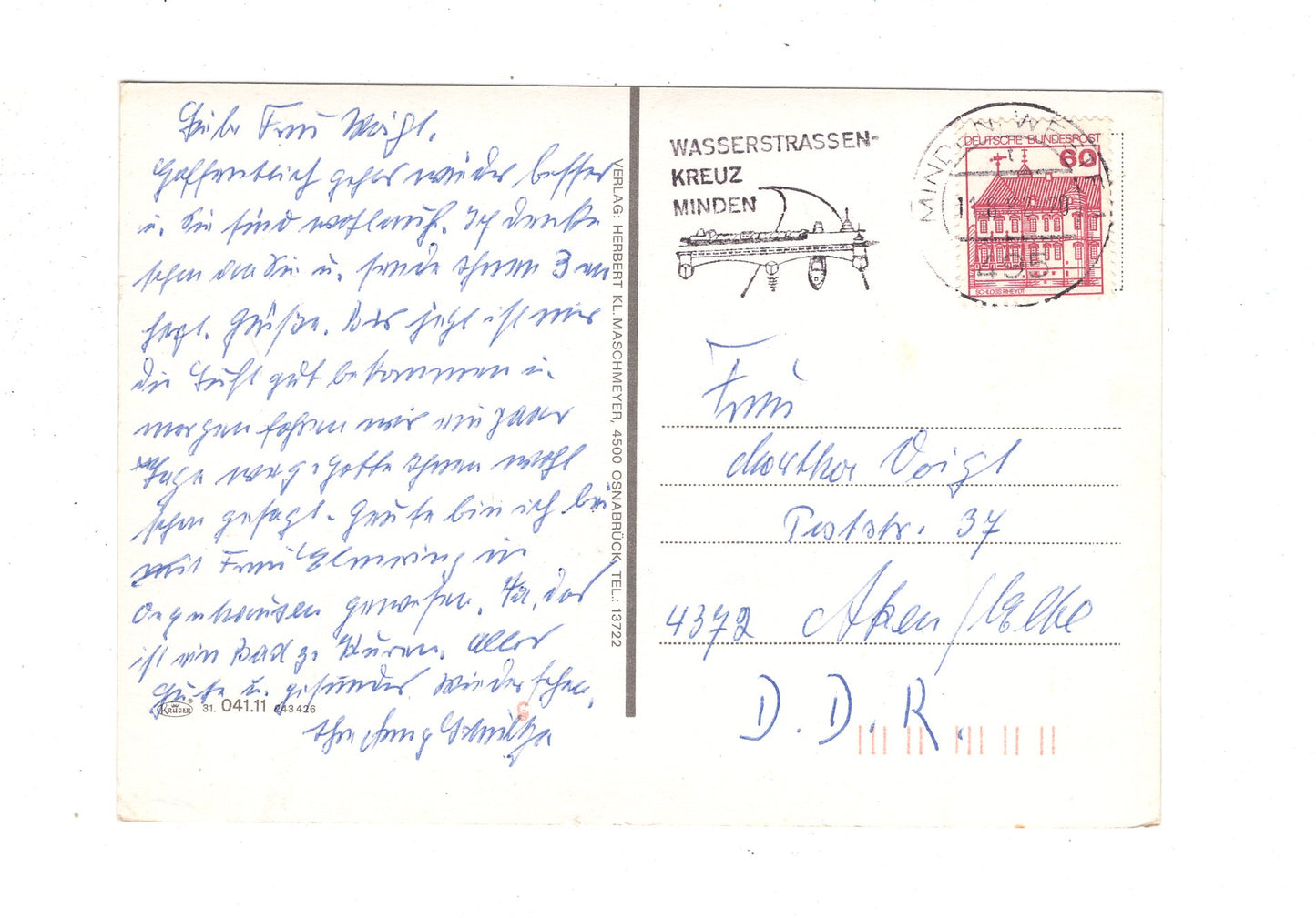 Ansichtskarte Grüße von der Porta Westfalica / J1-56