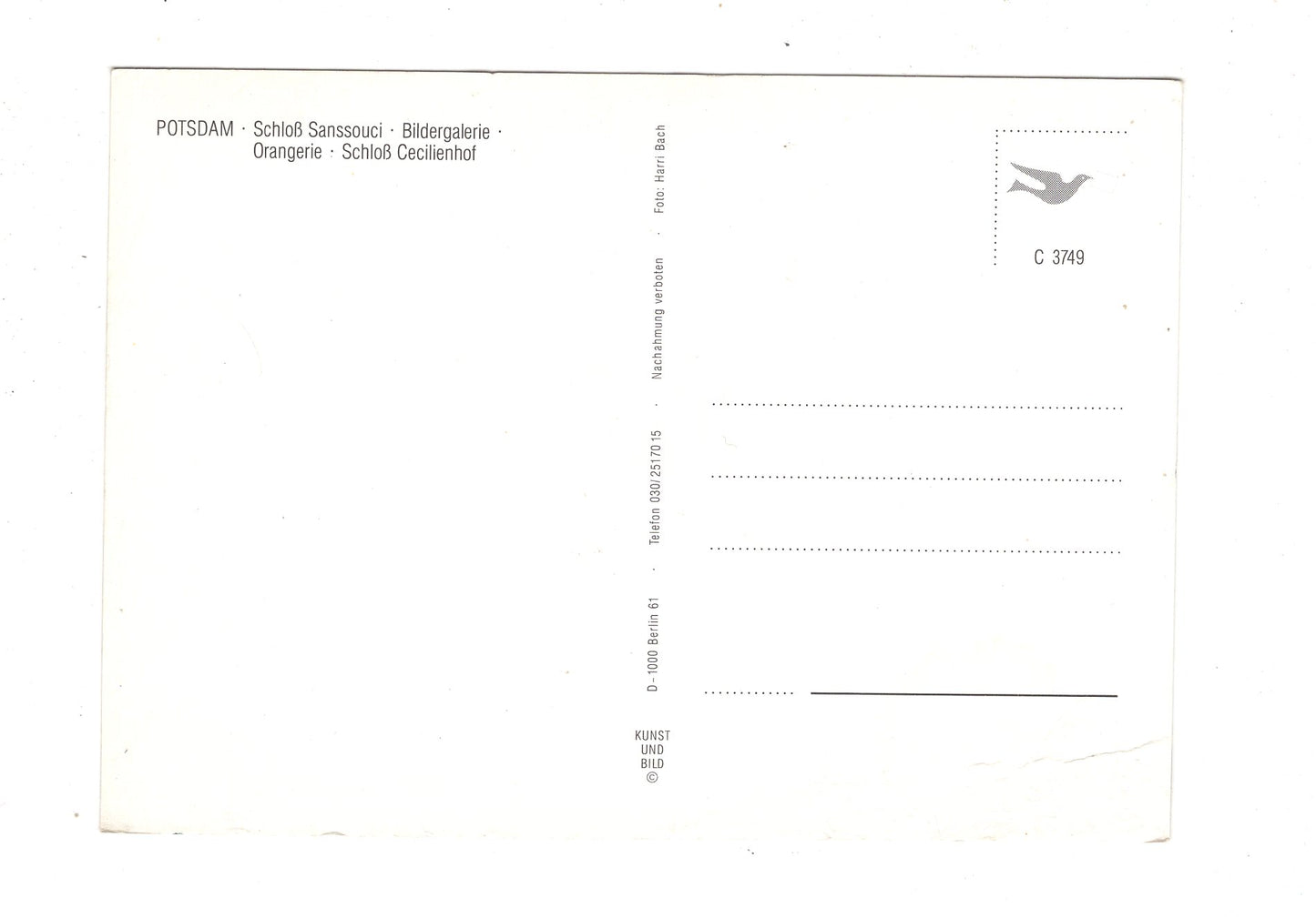 Ansichtskarte Potsdam-Sanssouci / Bildergalerie / M1-53