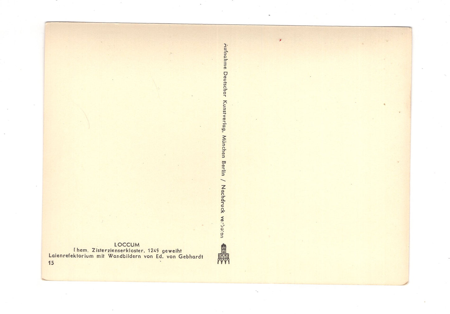 Ansichtskarte Loccum / Ehem. Zisterzienserkloster
