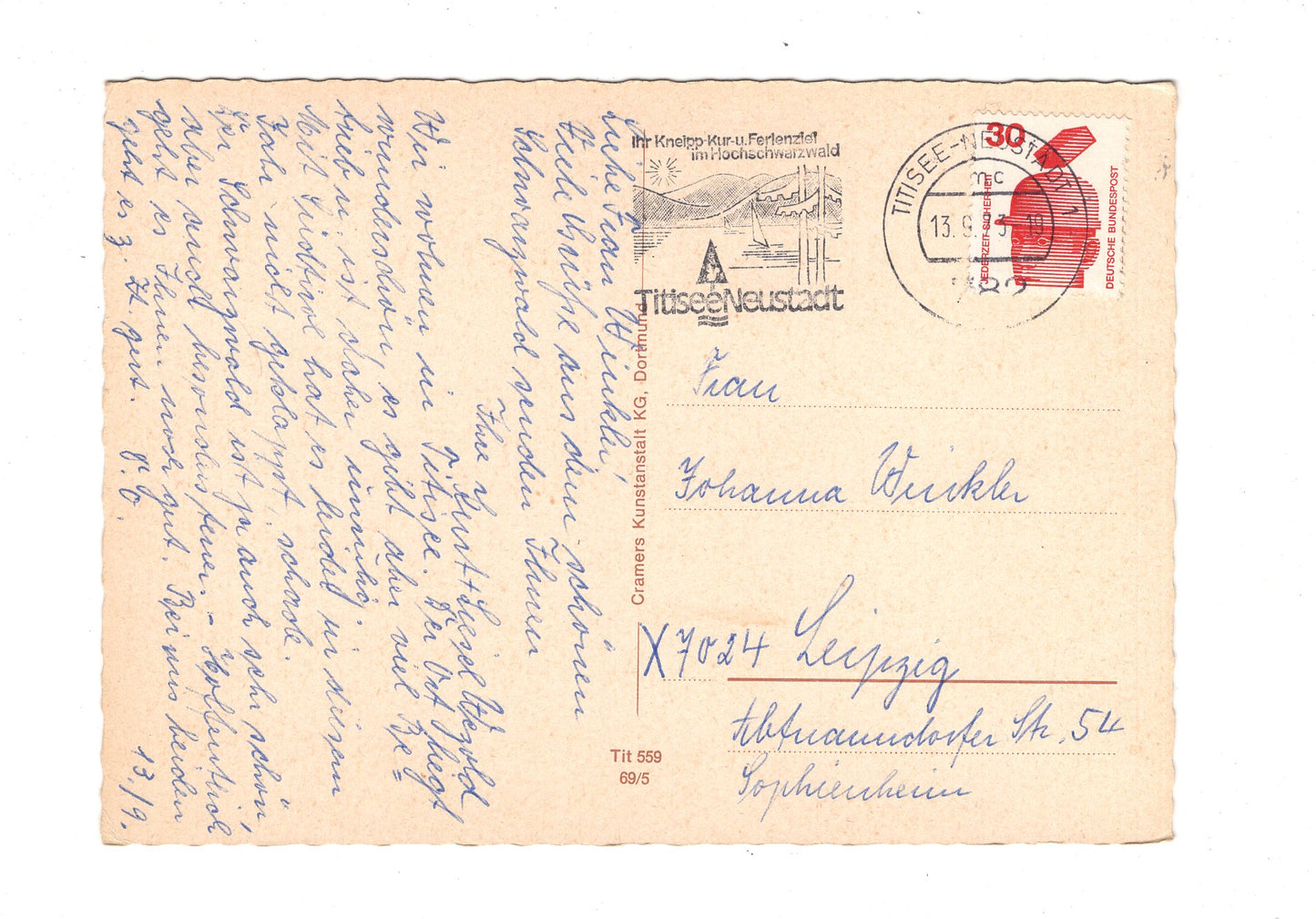 Ansichtskarte Der Titisee im südl. Schwarzwald / G1-65