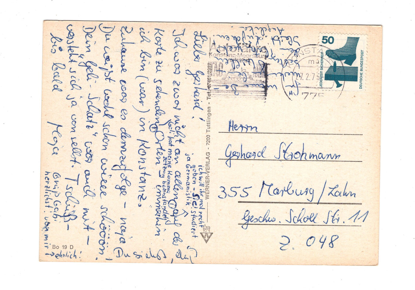Ansichtskarte Bodensee / Radolfzell / Konstanz +++