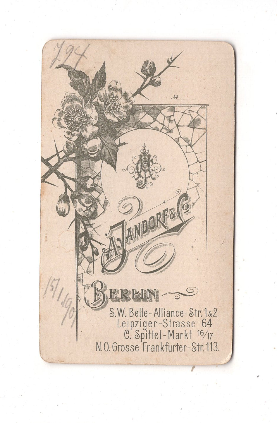 Fotografie Niedlicher kleiner Junge - Berlin 1890er / CDV M1-14