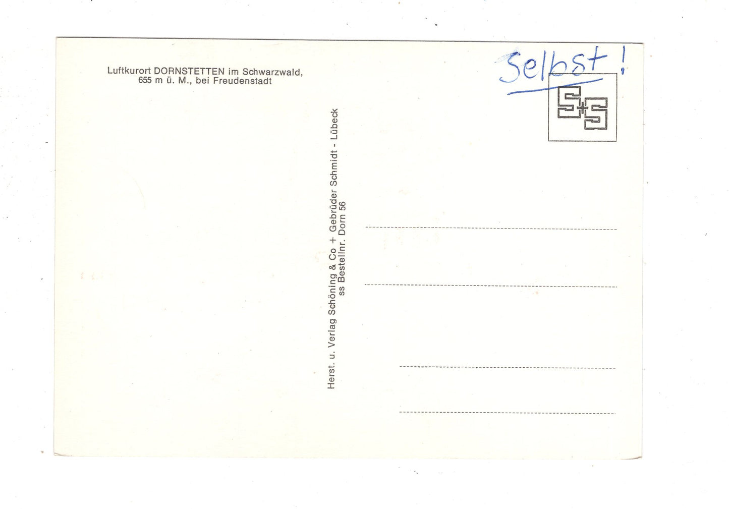 Ansichtskarte Dornstetten im Schwarzwald / K1-48