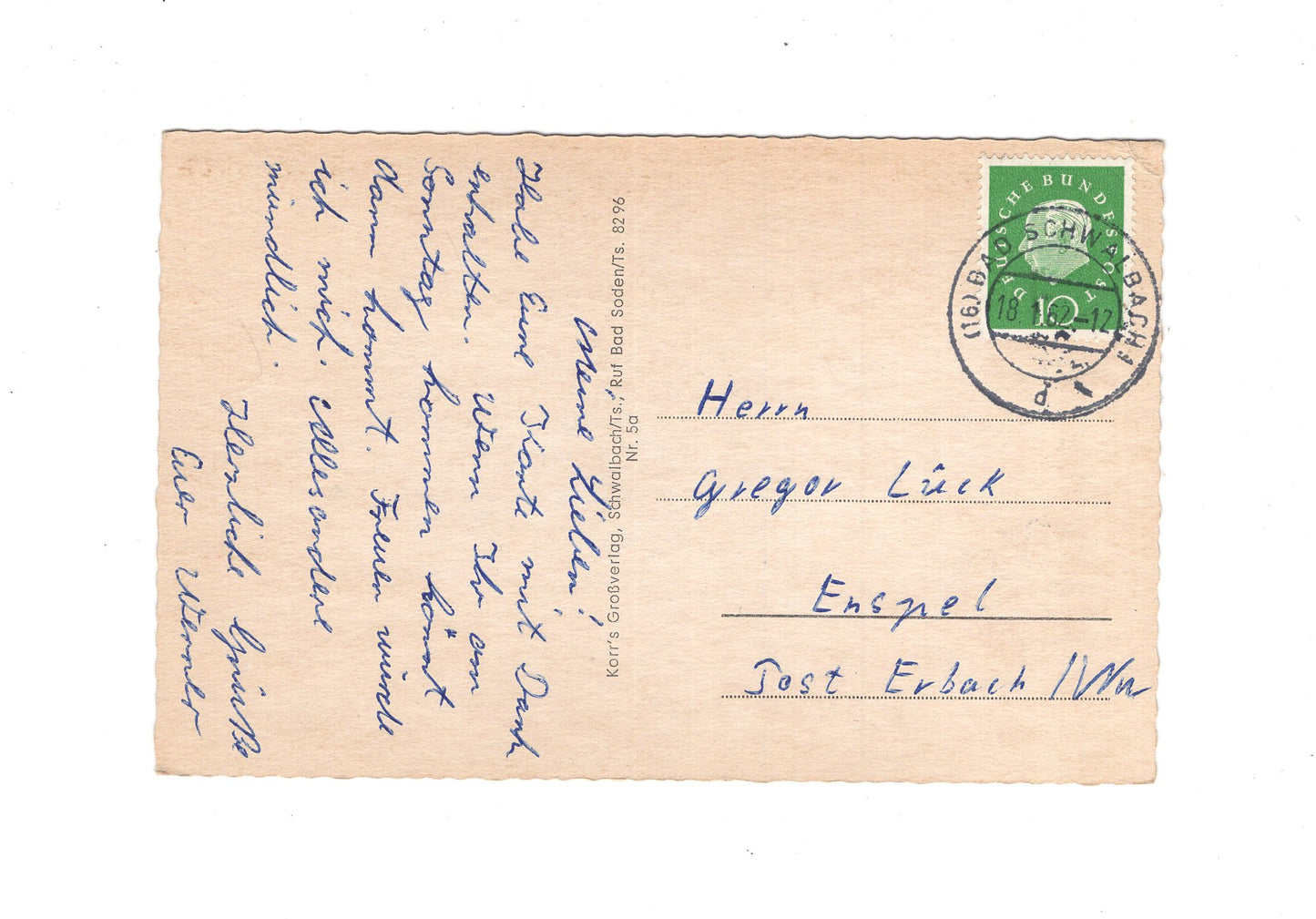 Ansichtskarte Bad Schwalbach / Kolonnaden