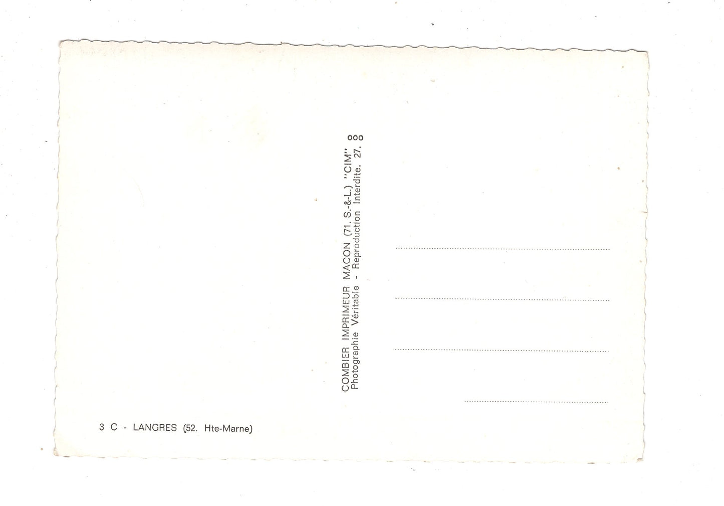 Ansichtskarte Langres / Frankreich / O1-53