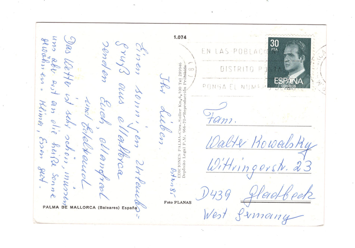 Ansichtskarte Mallorca / Palma de Mallorca / Spanien