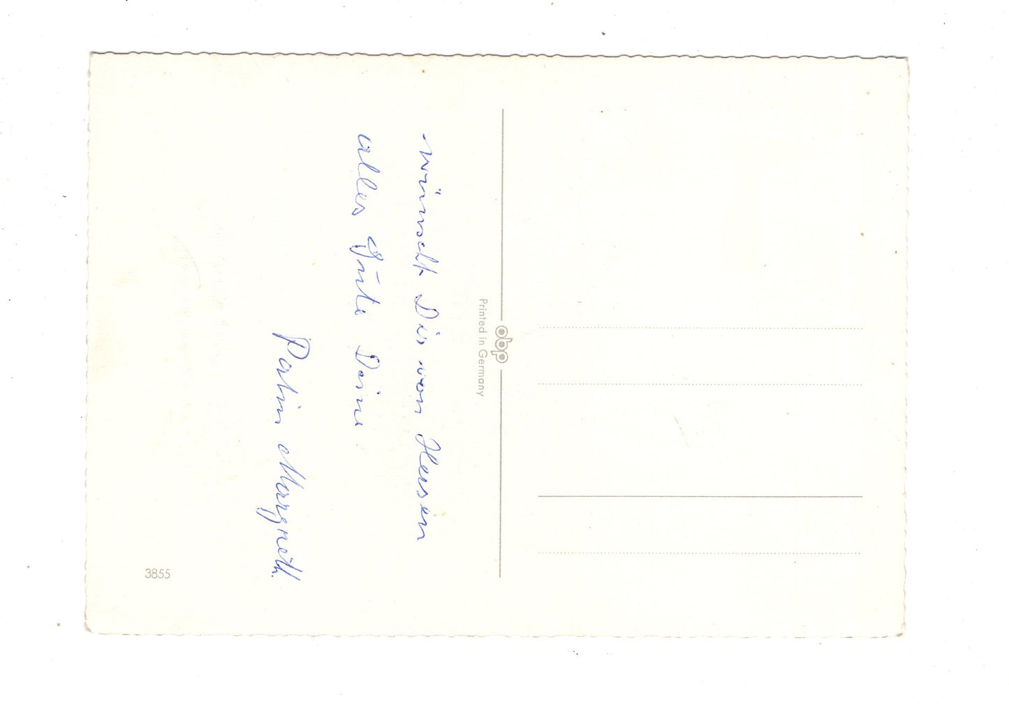 Ansichtskarte Glückwünsche / Glückwunsch zum Namenstag / L1-63