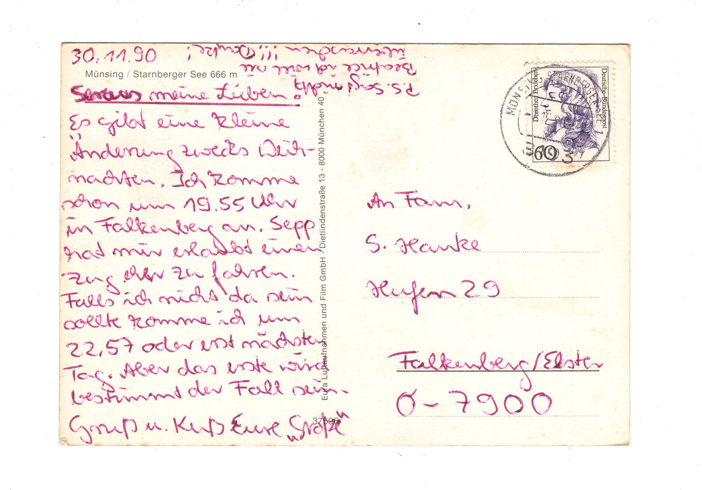 Ansichtskarte Münsing / Starnberger See / H1-62