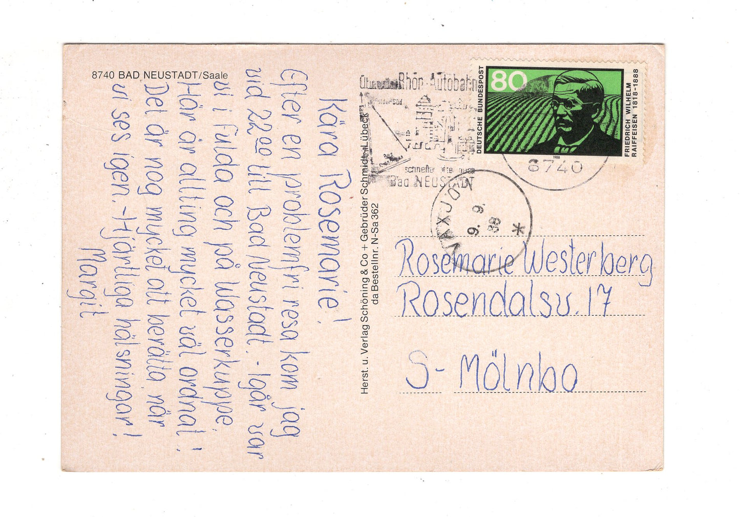 Ansichtskarte Bad Neustadt an der Saale / J1-56