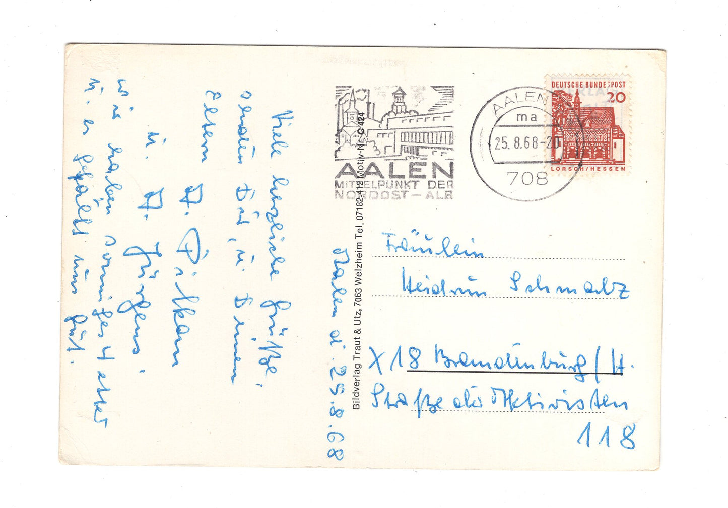Ansichtskarte An der Schwäbischen Albstraße / Braunenberg / Baldern +++