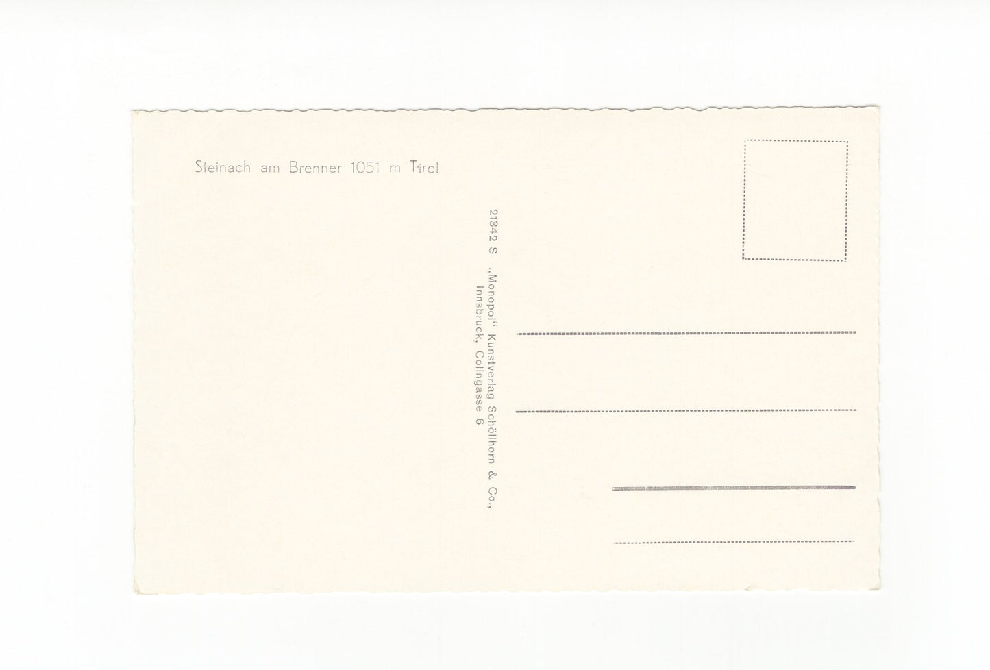 Ansichtskarte Steinach am Brenner / Tirol / Österreich
