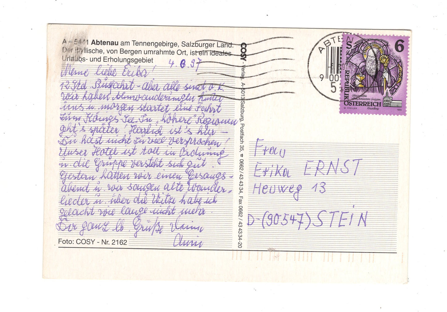 Ansichtskarte Abtenau am Tennengebirge / Salzburger Land / Österreich