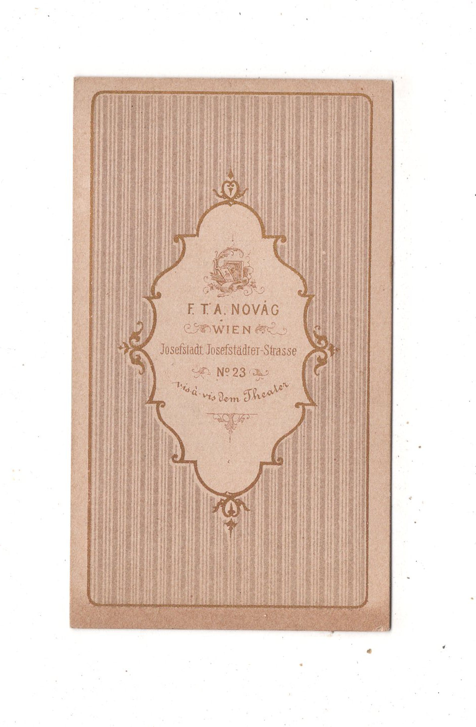 Fotografie K.u.k. Soldat - Wien 1860er