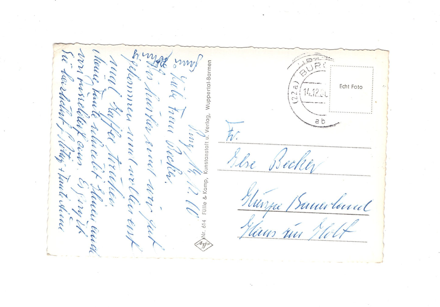 Ansichtskarte Bergisch Land / Schloss Burg an der Wupper mit Unterburg