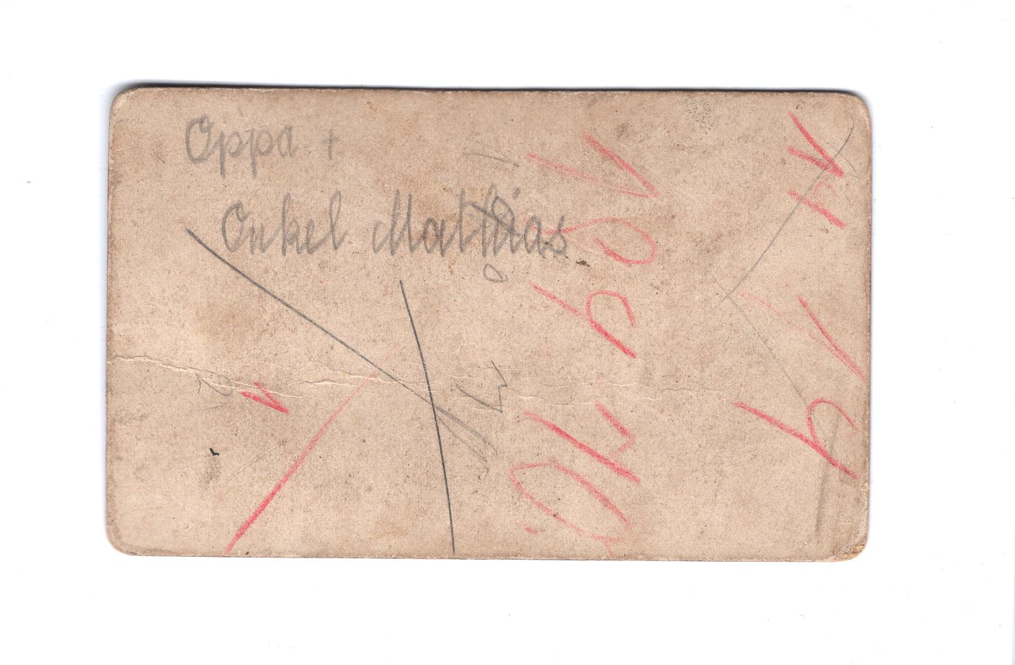 Fotografie Feiner Herr mit kleinem Kind - unbekannter Ort 1890er