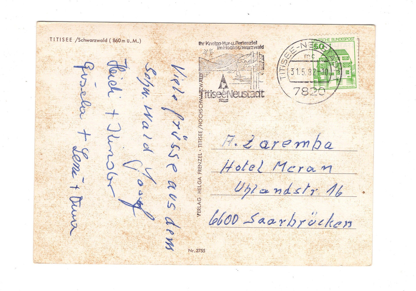 Ansichtskarte Titisee im Schwarzwald / G1-65