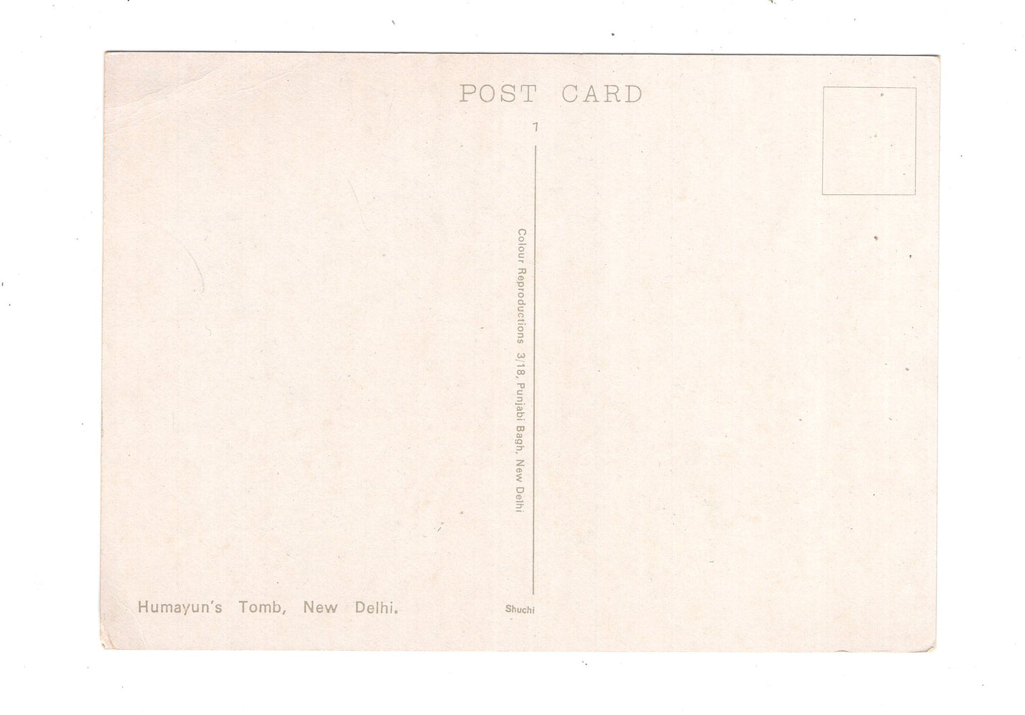 Ansichtskarte Humayun´s Tomb / Delhi / Indien