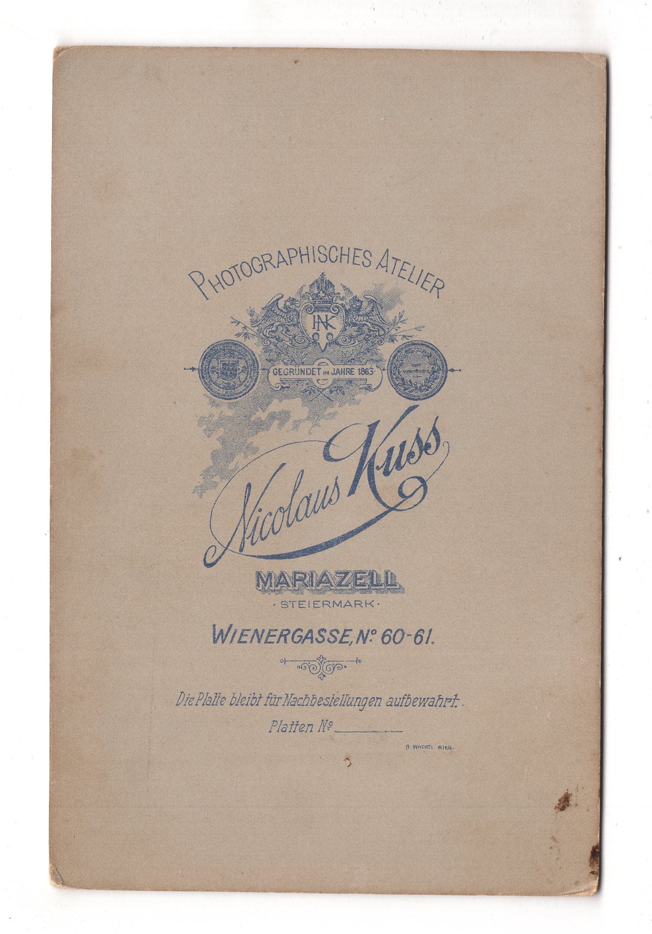 Fotografie Feiner Herr - Mariazell 1900er / CAB X-19