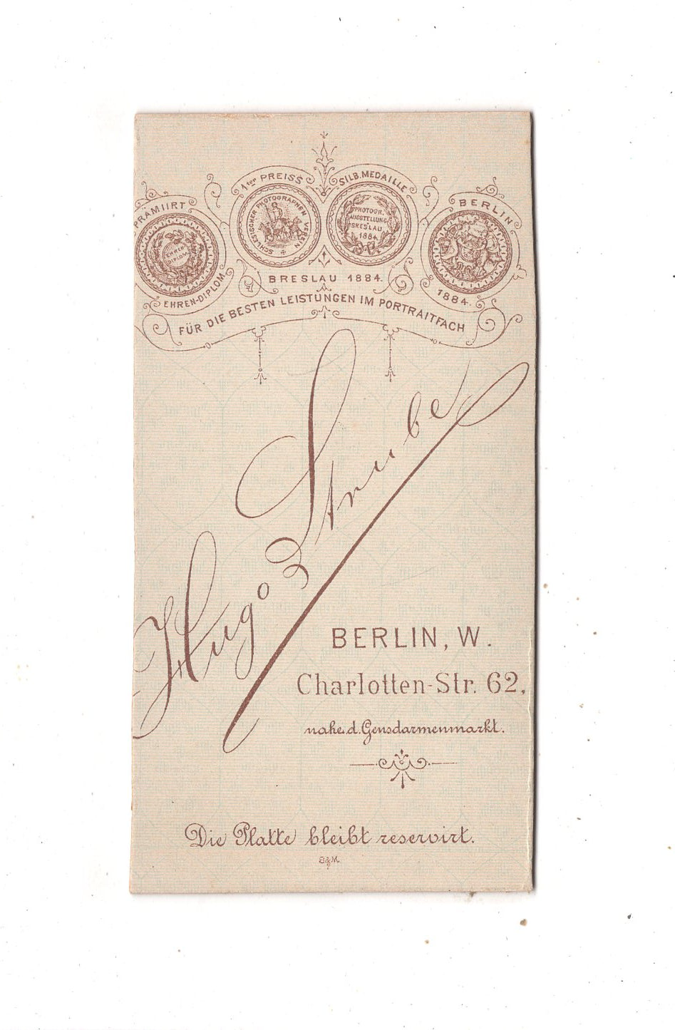 Fotografie Niedliches kleines Mädchen - Berlin 1880er