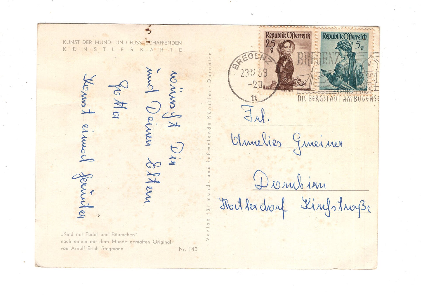 Ansichtskarte Feiertage / Frohe Weihnachten / K1-68