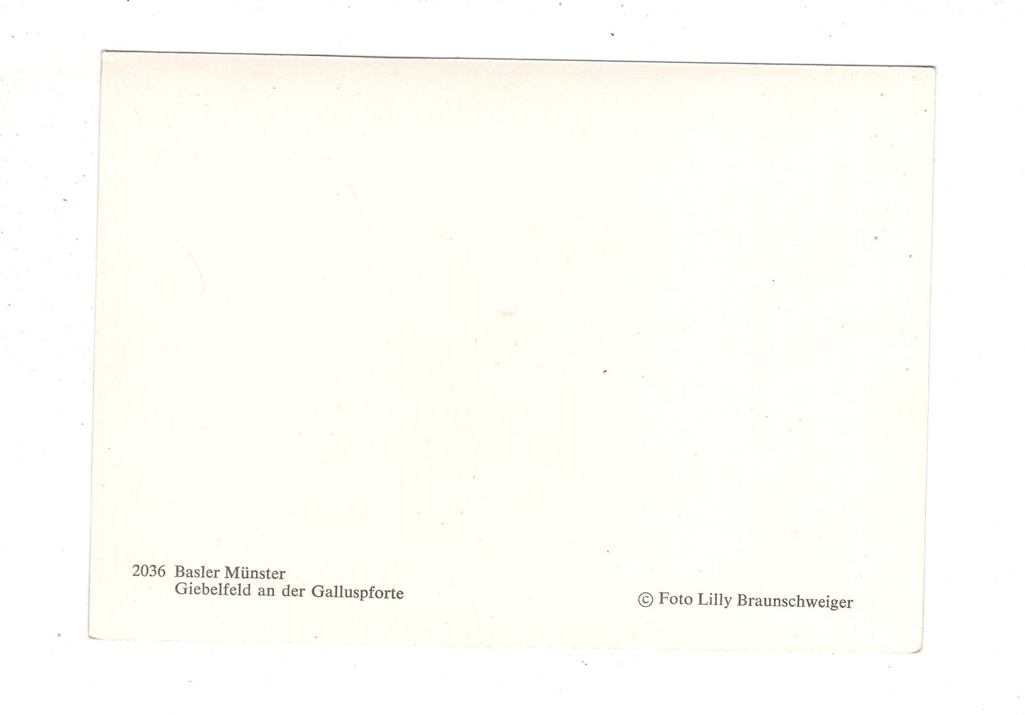 Ansichtskarte Basel / Münster / Schweiz