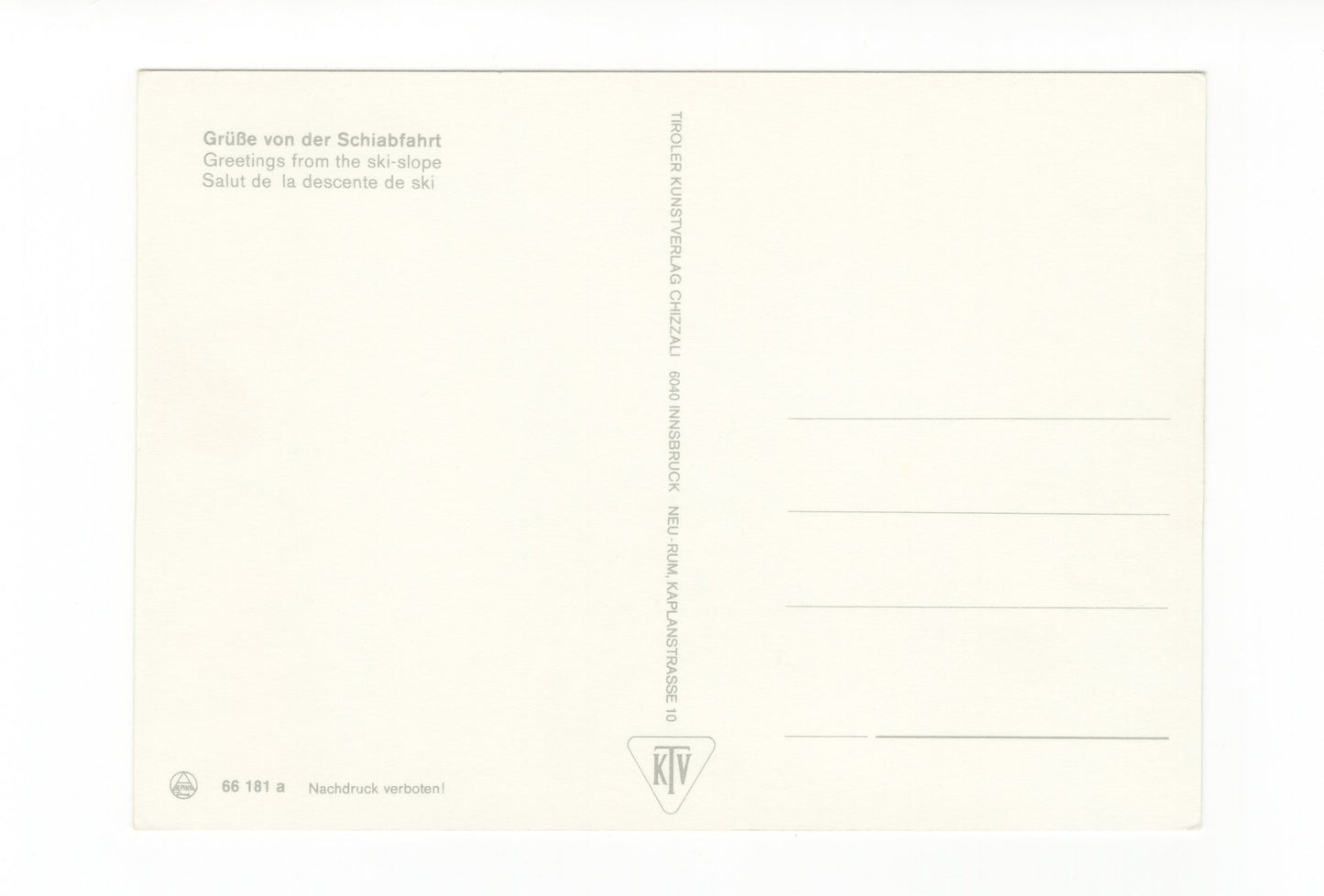 Ansichtskarte Tirol / Österreich