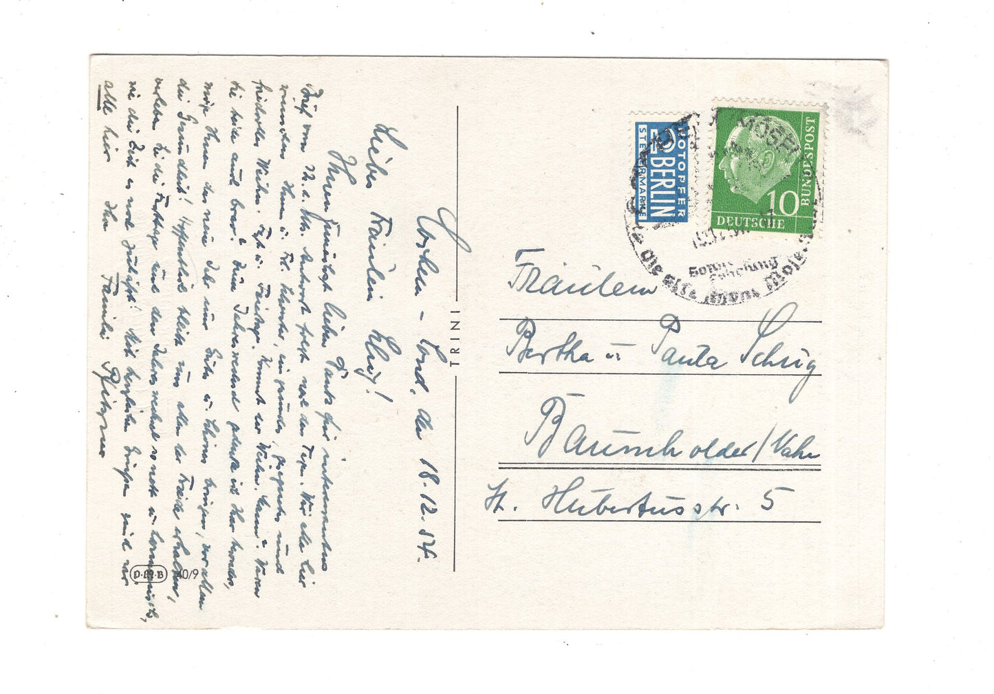 Ansichtskarte Feiertage / Frohe Weihnachten / K1-68