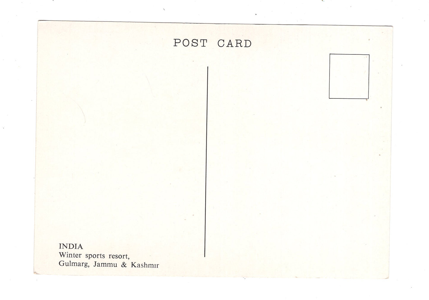 Ansichtskarte Gulmarg / Jammu & Kashmir / Indien