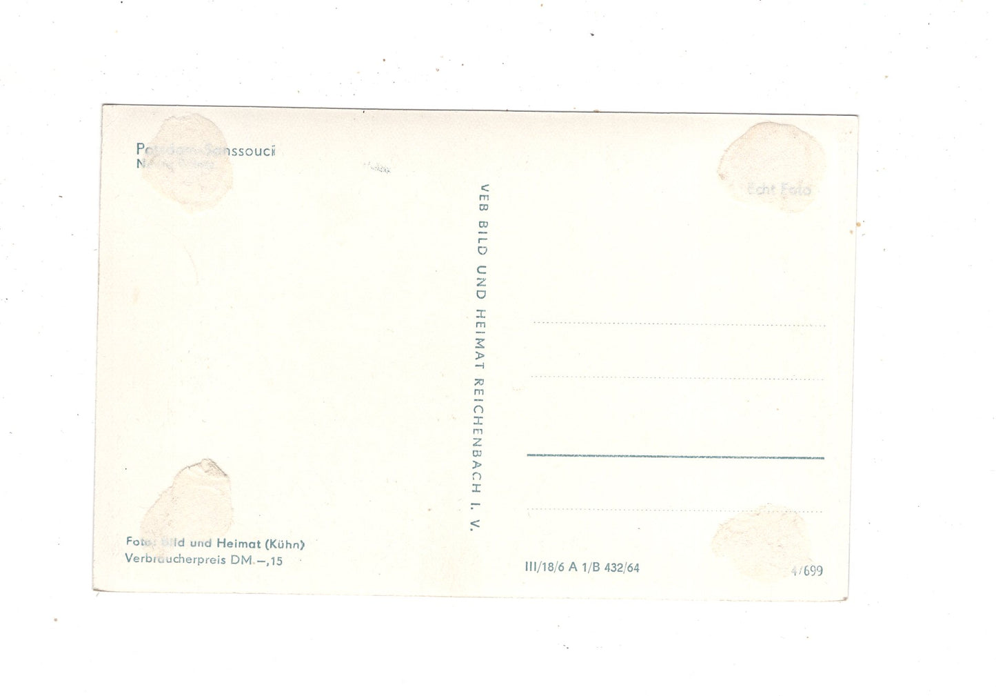 Ansichtskarte Potsdam-Sanssouci / Neues Palais / M1-54