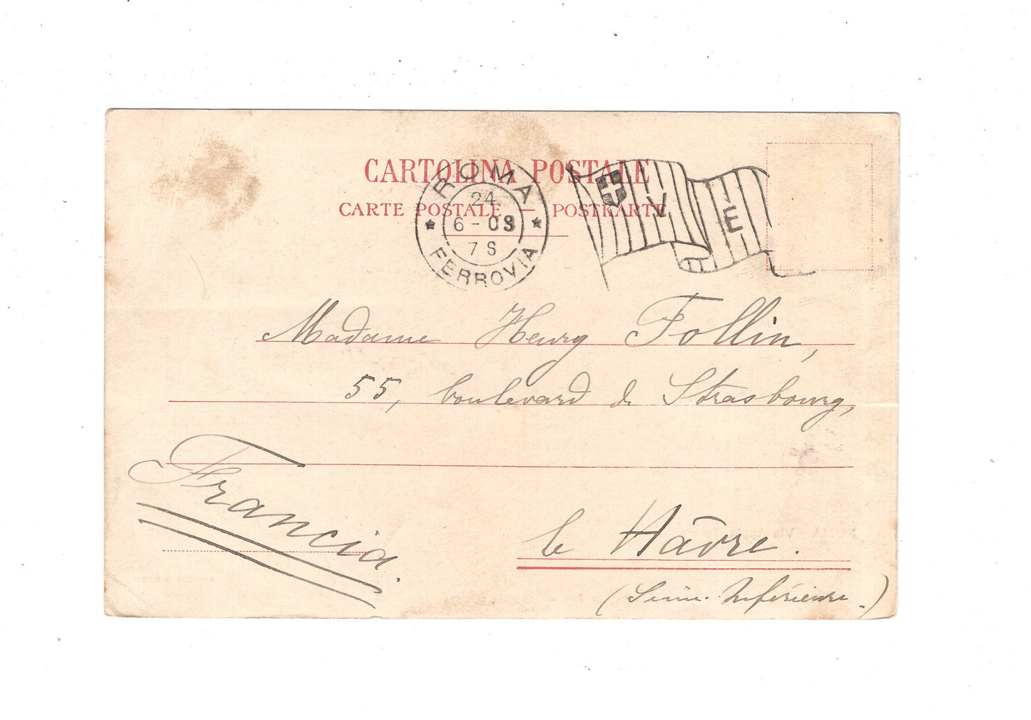 Ansichtskarte Roma Rom / Via Appia Nuova / Italien / N1-55