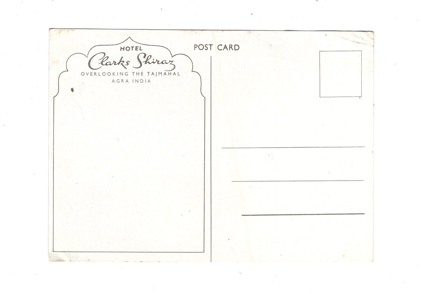 Ansichtskarte Hotel Clarks Shiraz / Agra / Indien