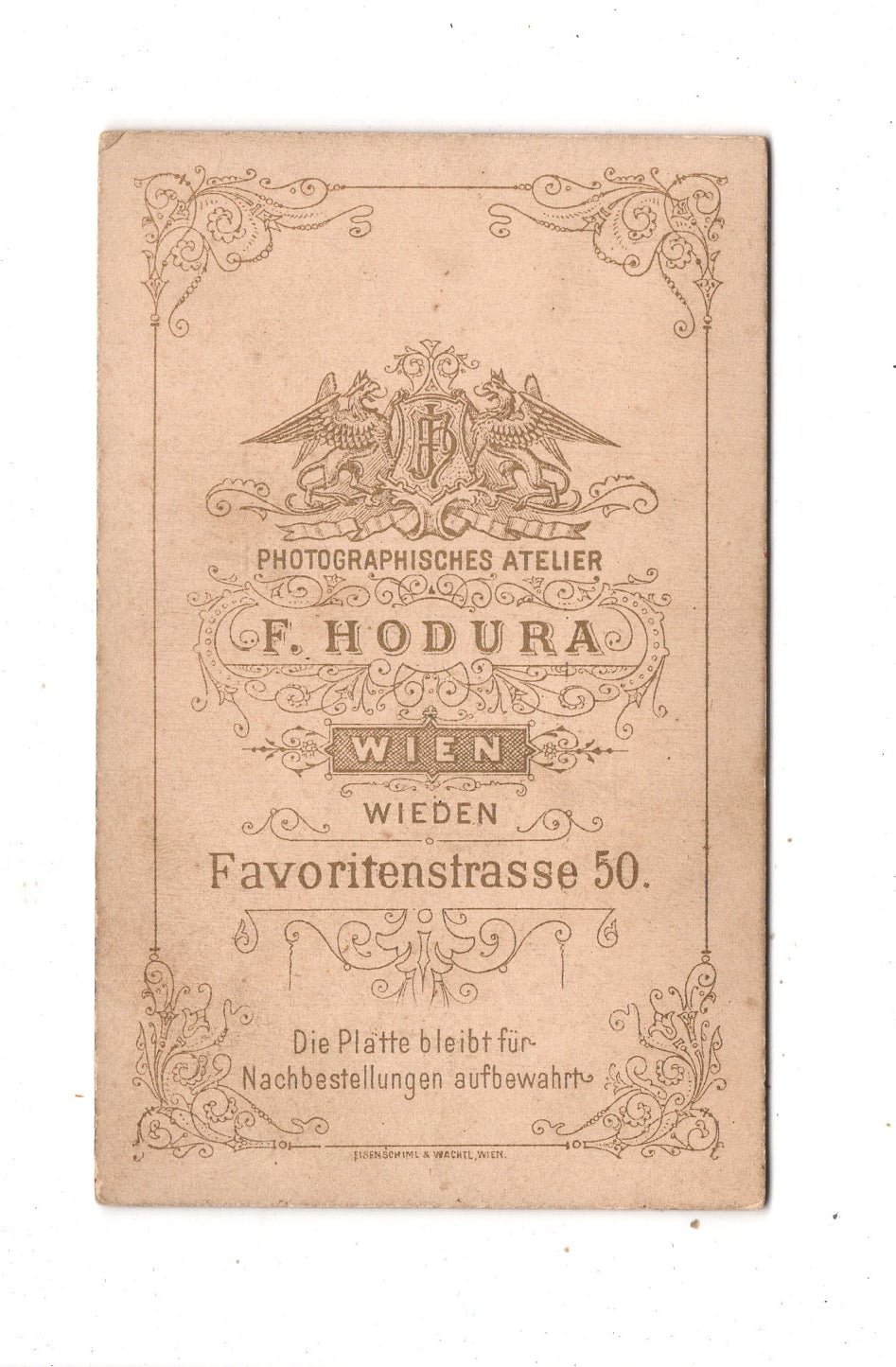 Fotografie Niedliches kleines Mädchen - Wien 1880er
