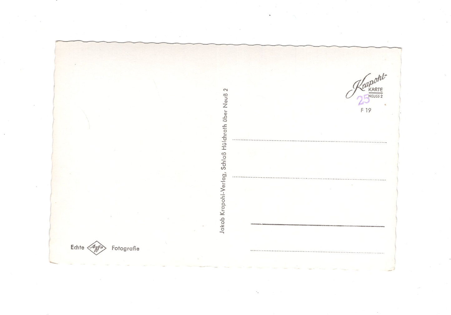 Ansichtskarte Im Stadtpark Rheinhausen