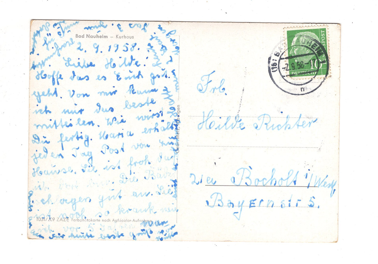 Ansichtskarte Bad Nauheim / Kurhaus / J1-57