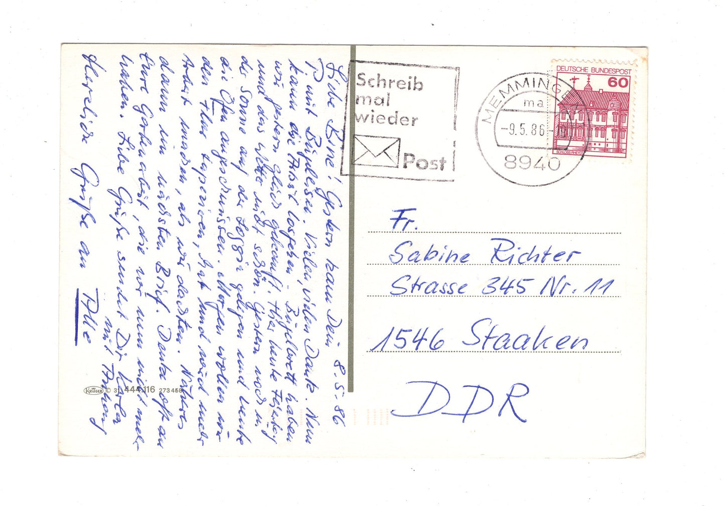 Ansichtskarte Memmingen im Allgäu / I1-61