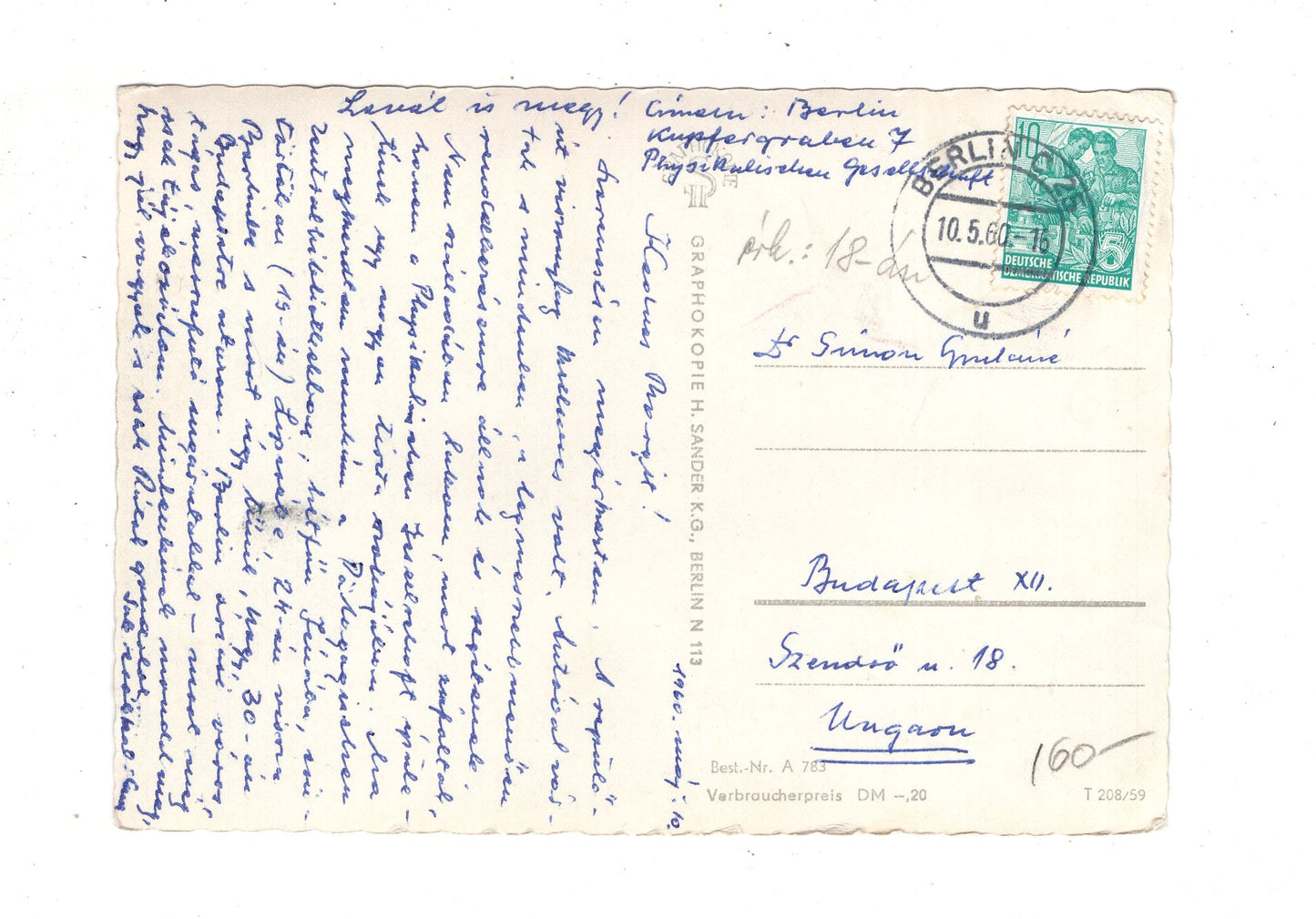 Ansichtskarte Berlin / DDR / K1-49