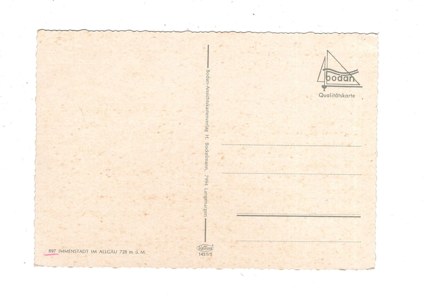 Ansichtskarte Immenstadt im Allgäu / M1-55