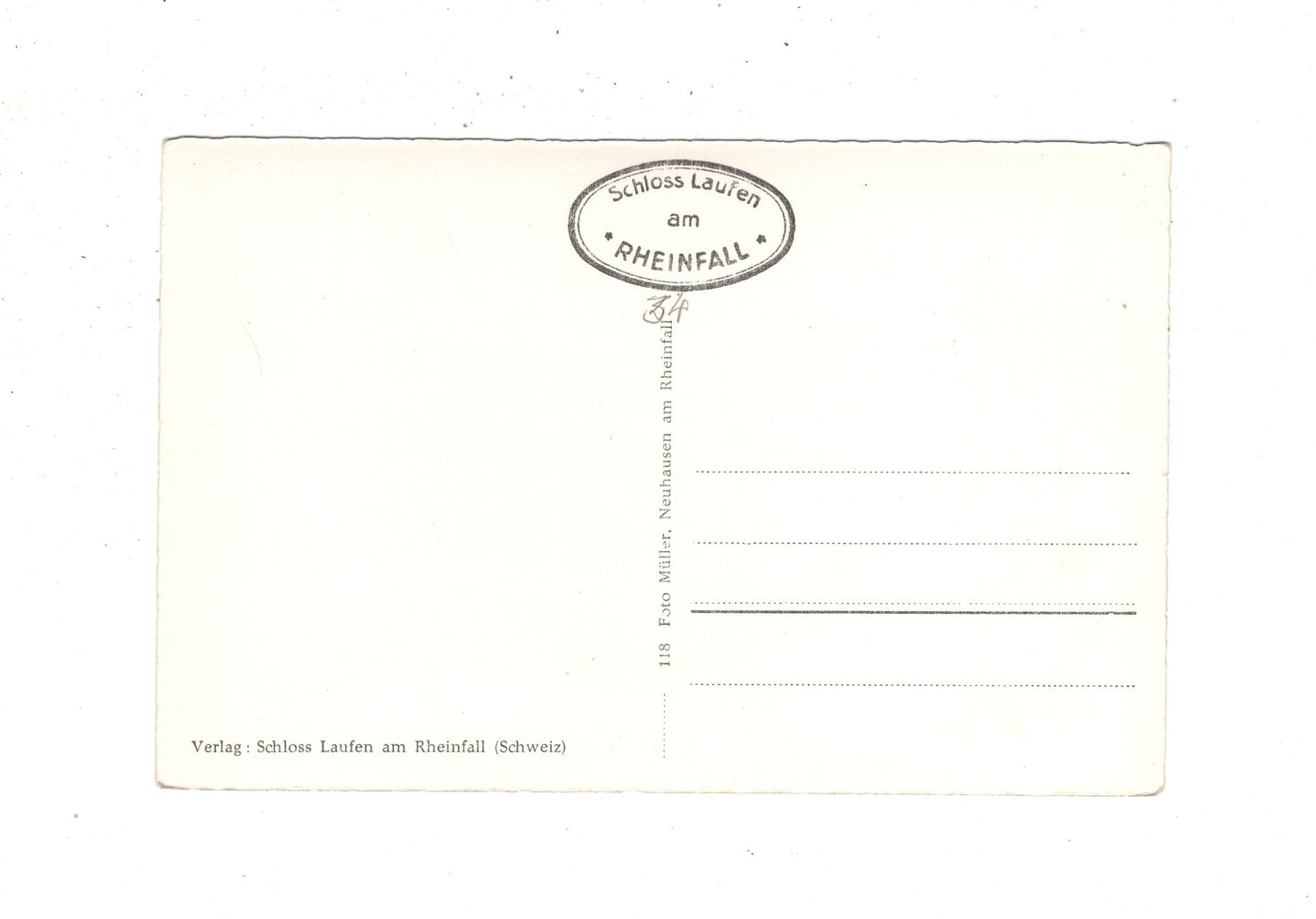 Ansichtskarte Rheinfall / Schweiz