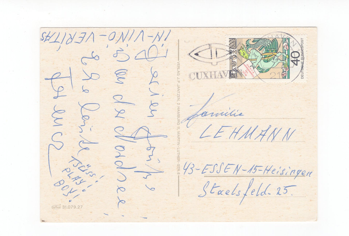 Ansichtskarte Nordseeheilbad Cuxhaven