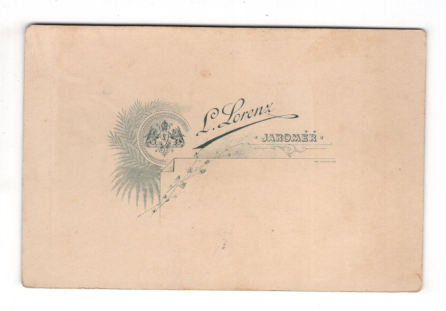 Fotografie Feiner Herr - Jaromer 1890er / CAB X-21