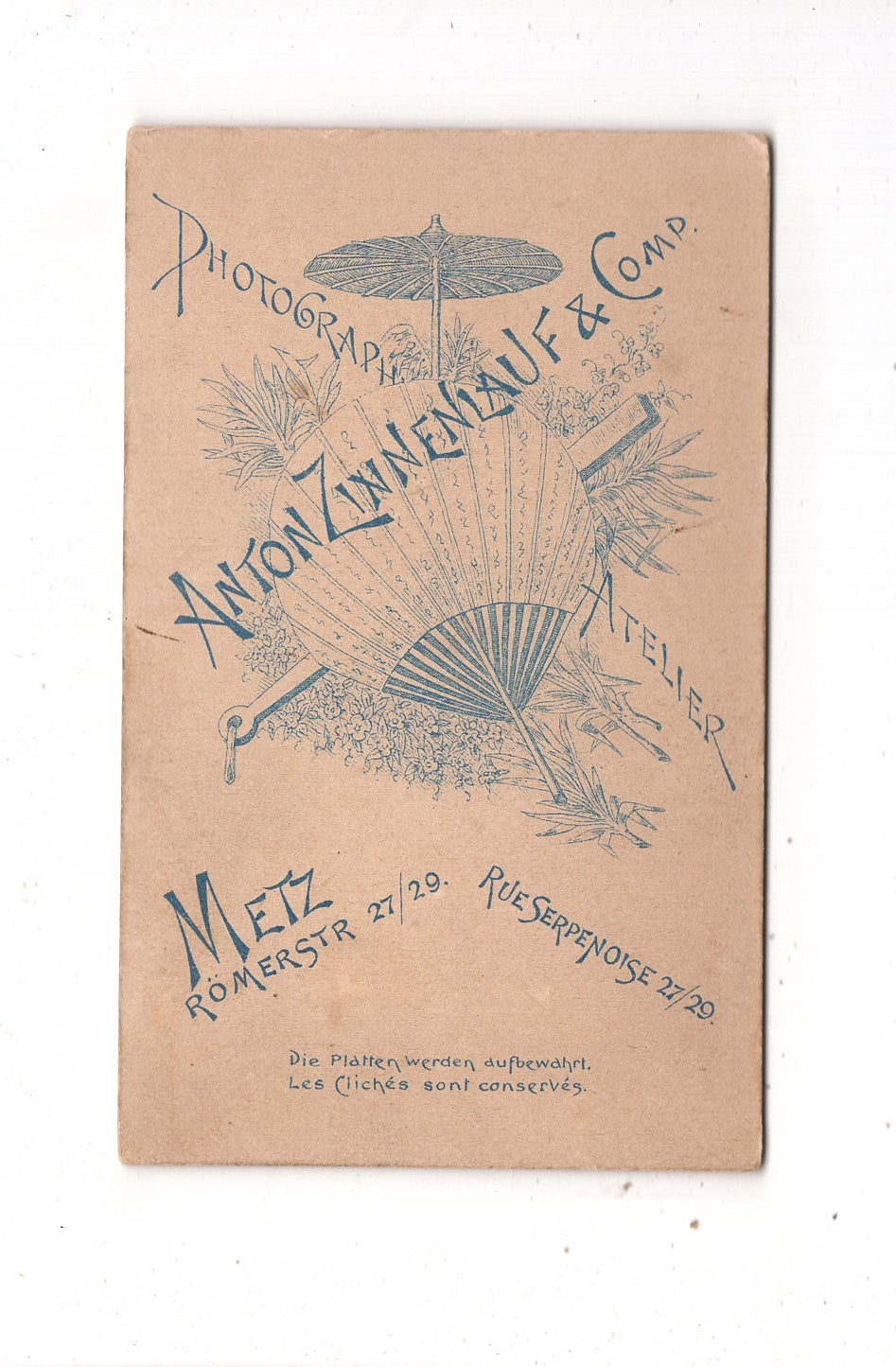 Fotografie Soldat - Metz 1890er