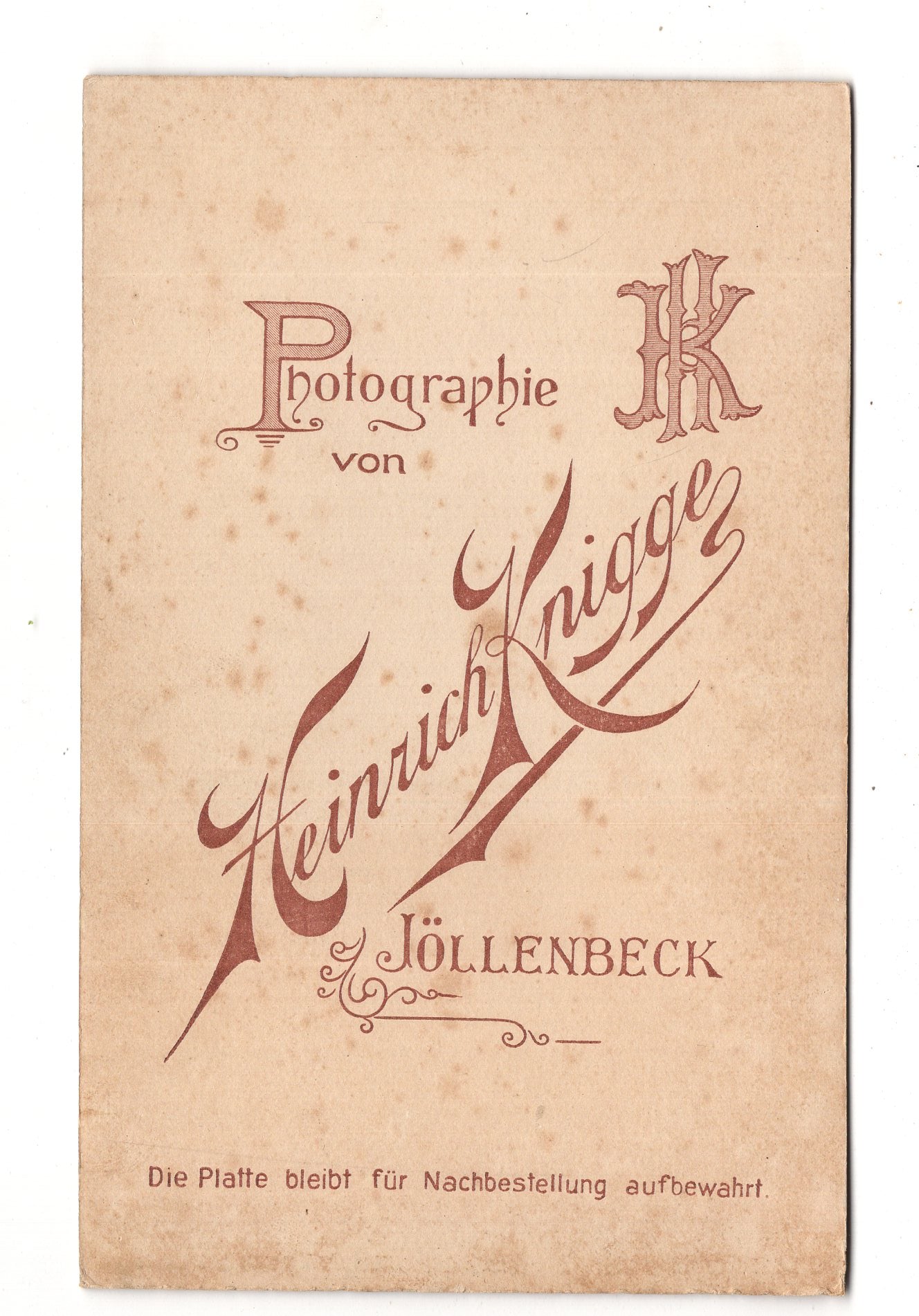 Fotografie Feine Damen - Jöllenbeck (Bielefeld) um 1900