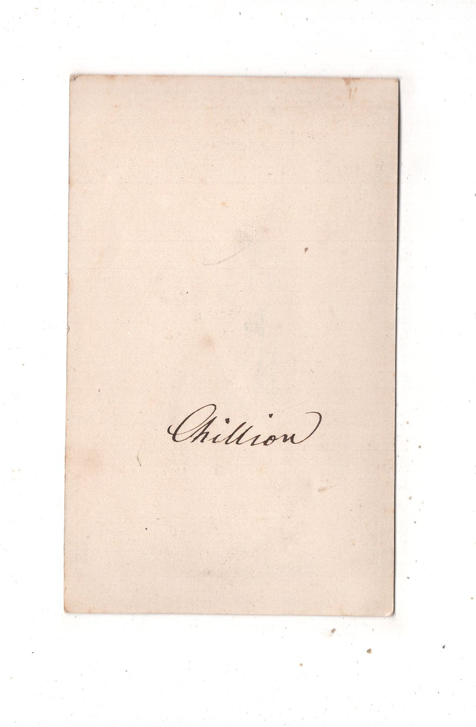 Fotografie Chateau de Chillon / Schweiz - 1870er