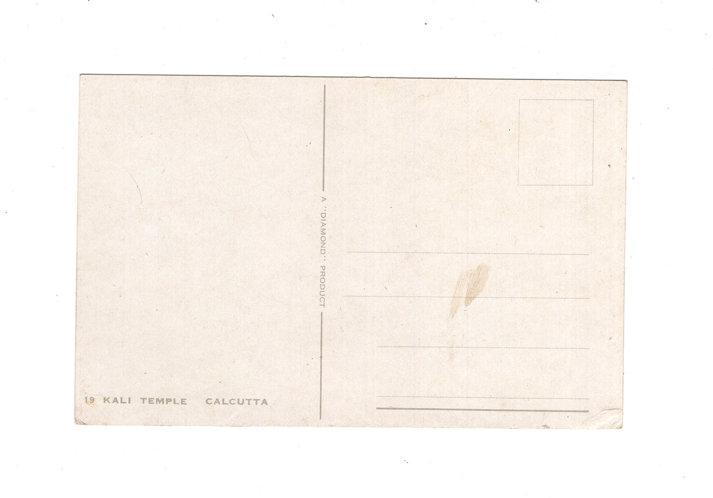 Ansichtskarte Kali Temple / Kalkutta / Indien
