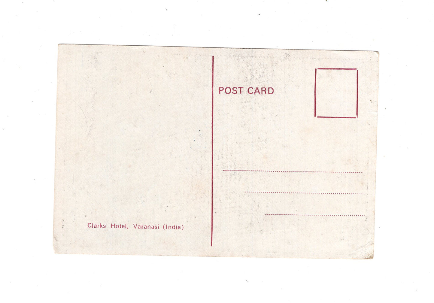 Ansichtskarte Clarks Hotel / Varanasi / Indien